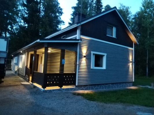 Okt-talon ulkoverhous remontti valmiina 2025