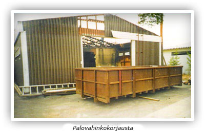 Palovahinkokorjausta