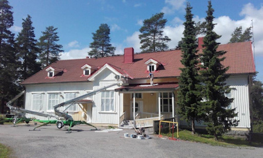 Savosenmäen puukoulu pohjustusvaihe 2015